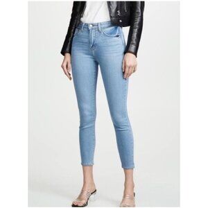L'AGENCE Jeans Women Size 24 Margot High Rise Skinny Light Overland Wash
